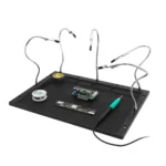 HTM Soldering Helping Hand High Temp Resistant Silicone Pad 5pc Flexible Arms 1