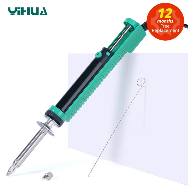 YIHUA 929D-V Electric Desoldering Pump Iron with UK plug
